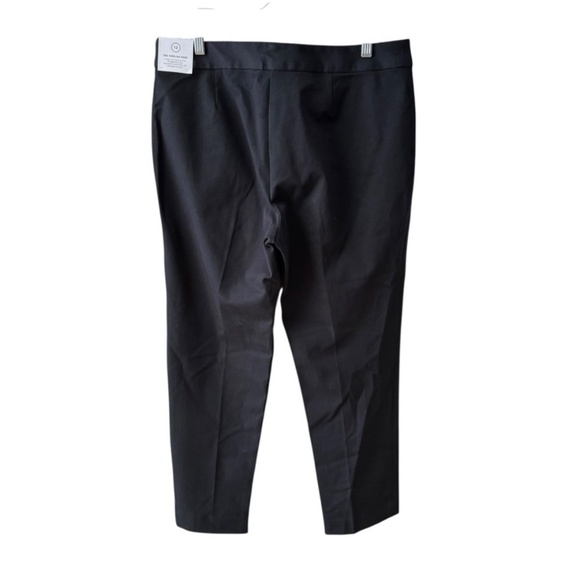 NEW Kate Spade Saturday The Pipeline Pants Size 12 Black Neutral Office Casual - Picture 3 of 10